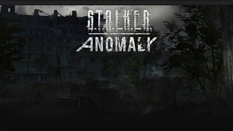 The stand-alone mod S. . How to play stalker anomaly